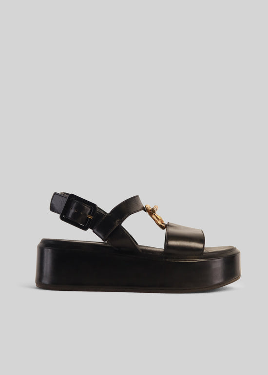 Céline Phoebe Philo Alphabet Bamboo sandals - EU39