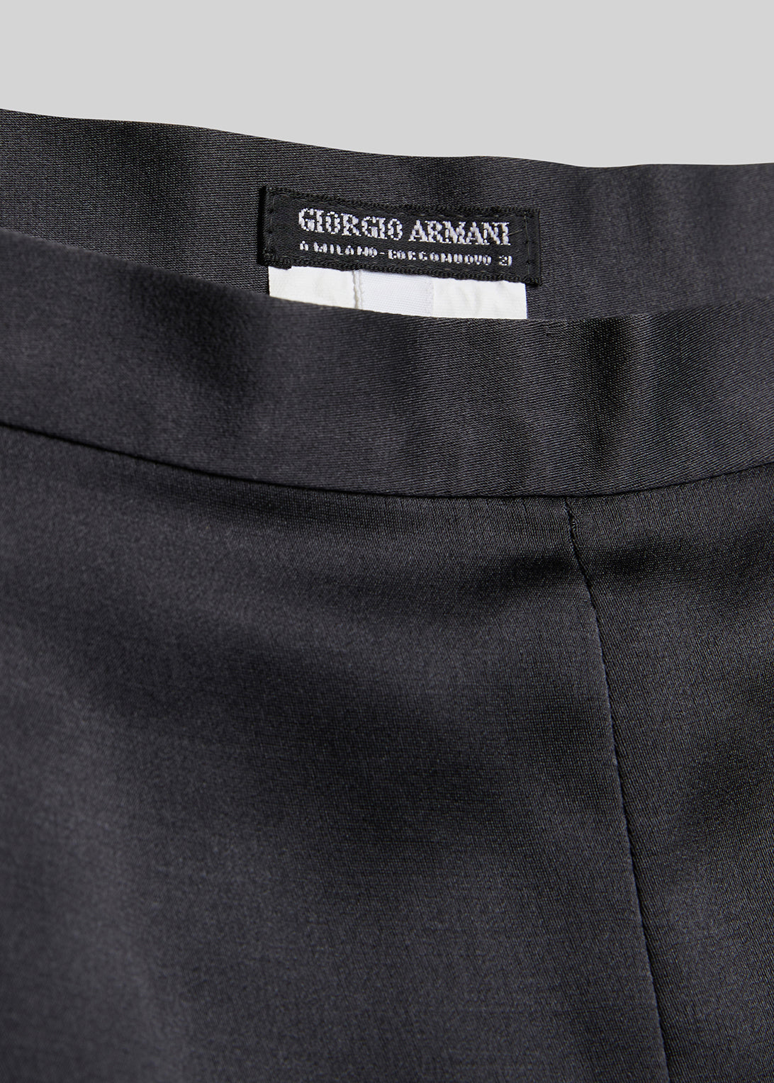 Giorgio Armani Vicuña one-pleat trousers in pure vicuña chevron fabric | GIORGIO  ARMANI Man